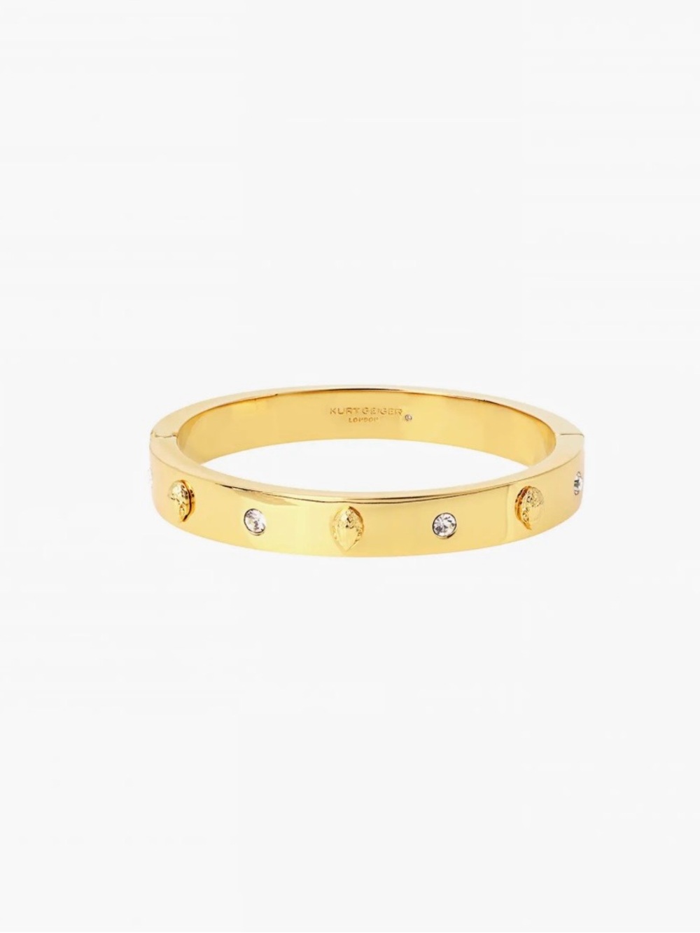 Kurt Geiger Gold Crystal Studded Bangle *NWOT
